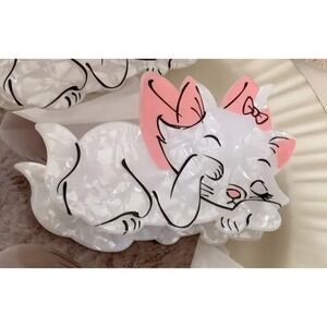 Marie Cat Hair Claw Clip Aristocats Disney Cute Kitten Kawaii Accessory
